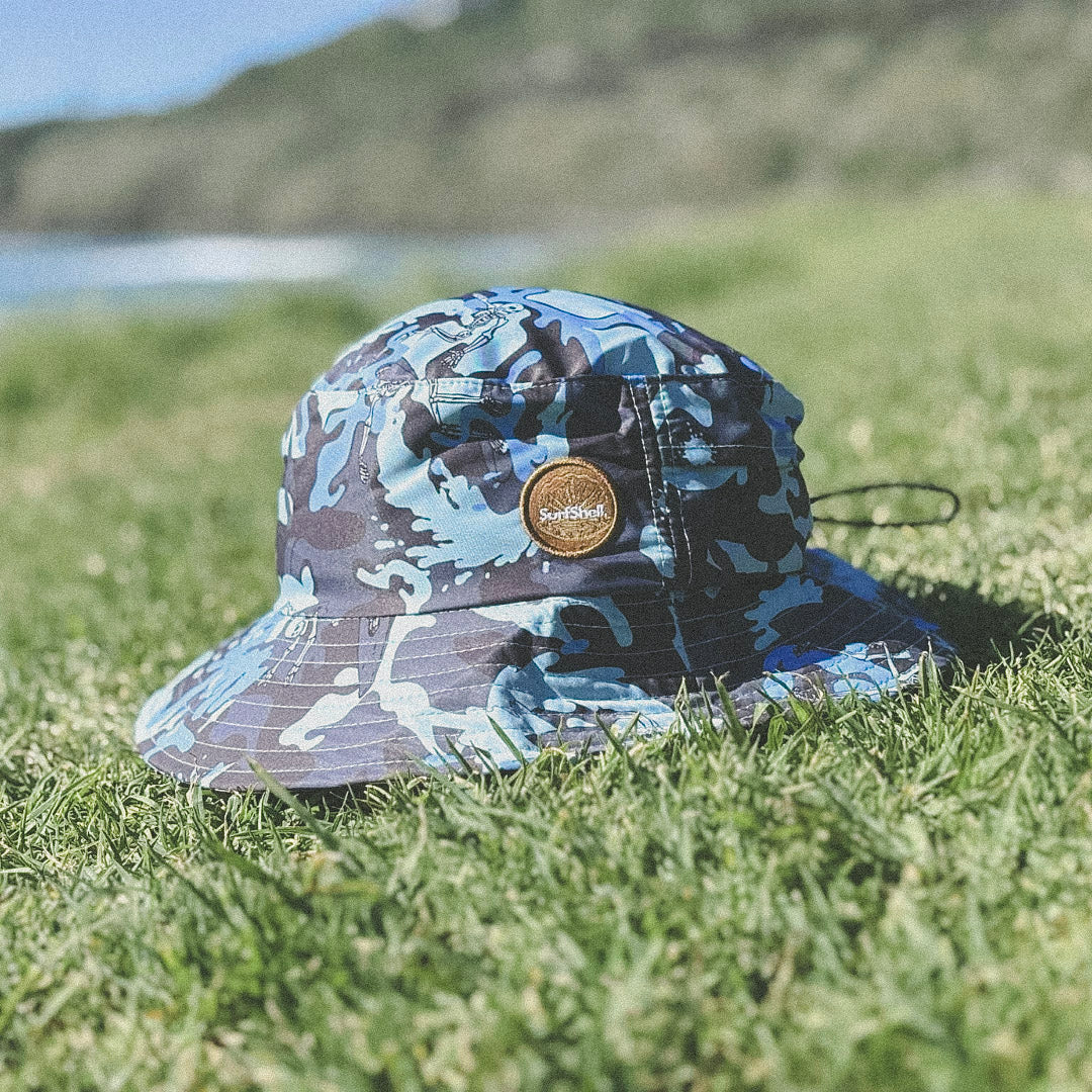 Surfing Skellies - Protective Surf Hat – SurfShell