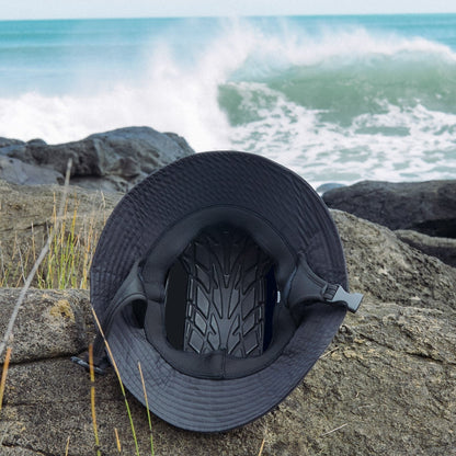 Midnight Black - Protective Surf Hat