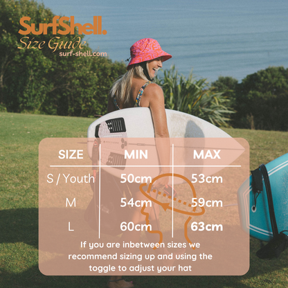 Coral Daze - Protective Surf Hat