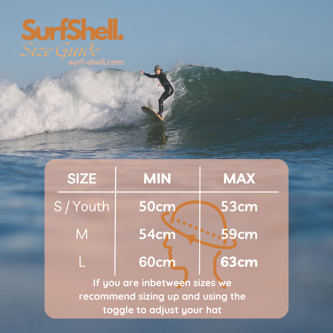 Seafoam Breeze - Protective Surf Hat