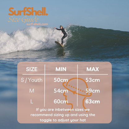 Seafoam Breeze - Protective Surf Hat