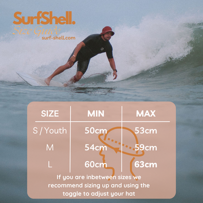 Golden Shores - Protective Surf Hat