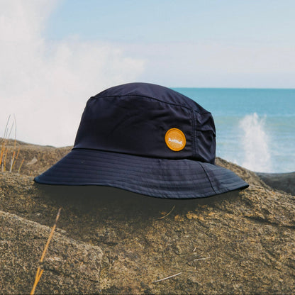 Midnight Black - Protective Surf Hat