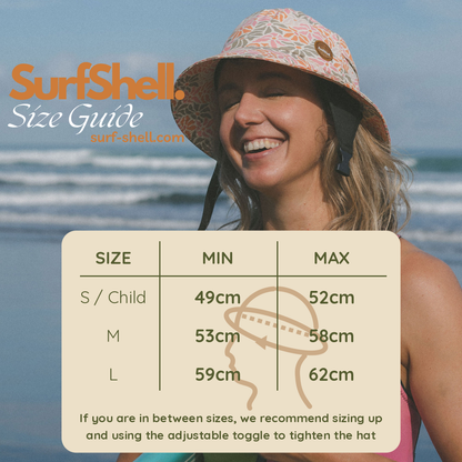 Petals in Paradise - Protective Surf Hat
